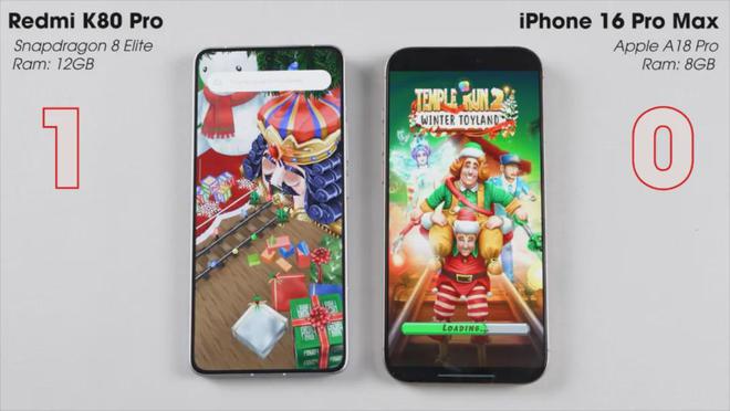 Max挑战红米K80Pro测试结果令人猝不及防！mg不朽情缘游戏网站登录iPhone16Pro(图4)